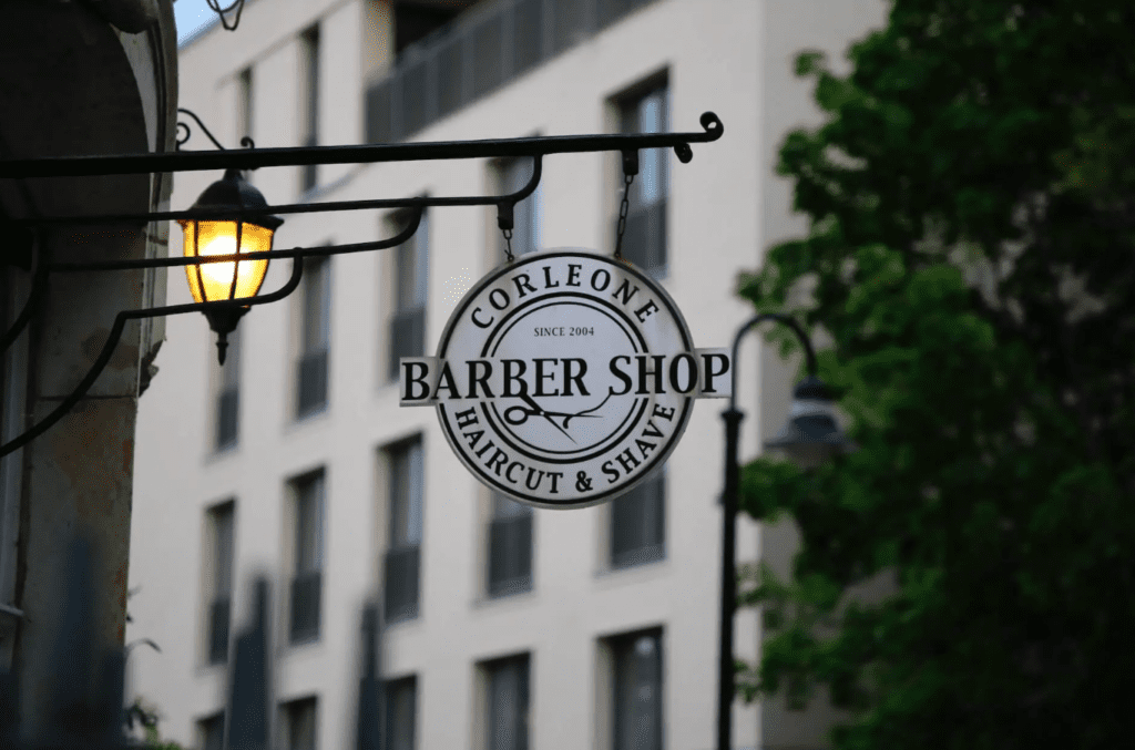 logo para barbería